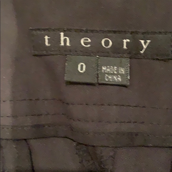 Theory size 0 bootcut comfortable cotton/ nylon - Picture 11 of 12